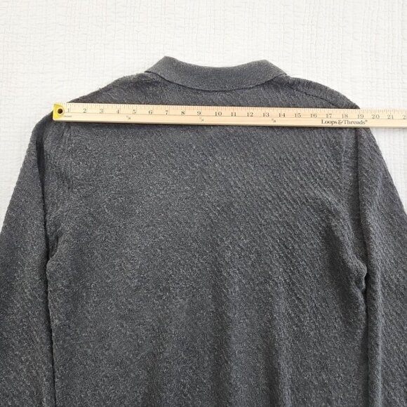 Tahari Wool Blend Sweater Men's Medium Grey Long Sleeve Pullover NWT MSRP $70 - Picture 13 of 16